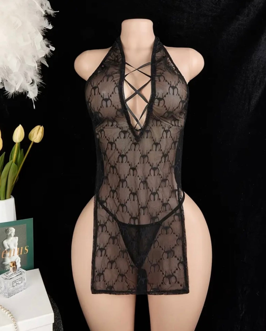 “To Lust Over” Valentine Lingerie Set